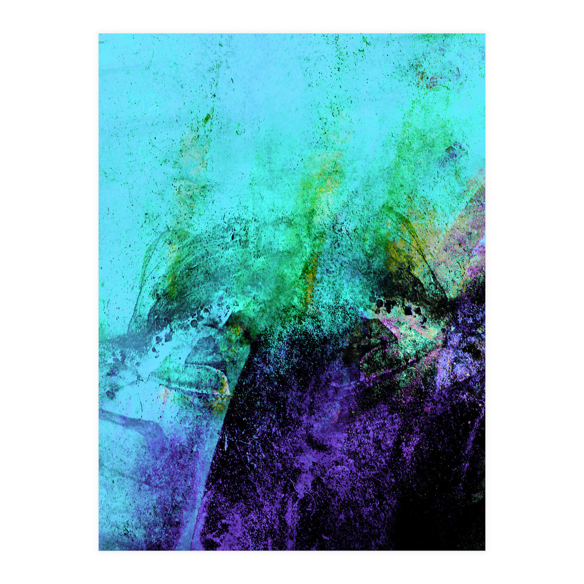 Stormy Purple Vs Black V4 (Print Only)