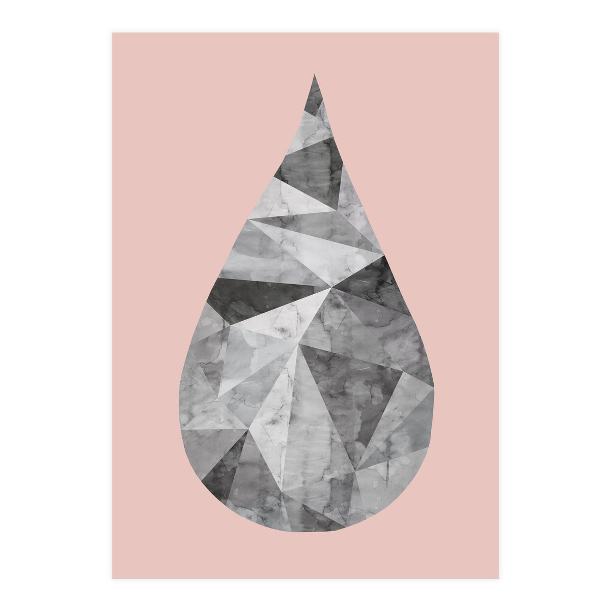 Geometric Rock V (Print Only)