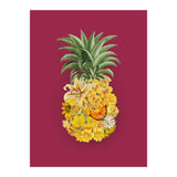 Pineapple Floral Pink (Print Only) thumbnail