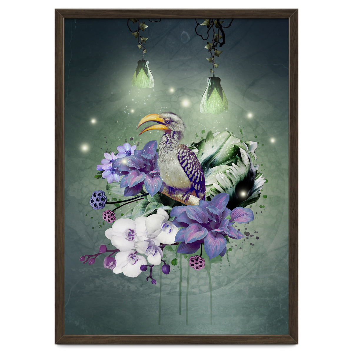 Floral Magic Hornbill