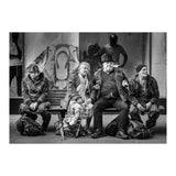 Three plus one locals at the Hat Fair (Print Only) thumbnail