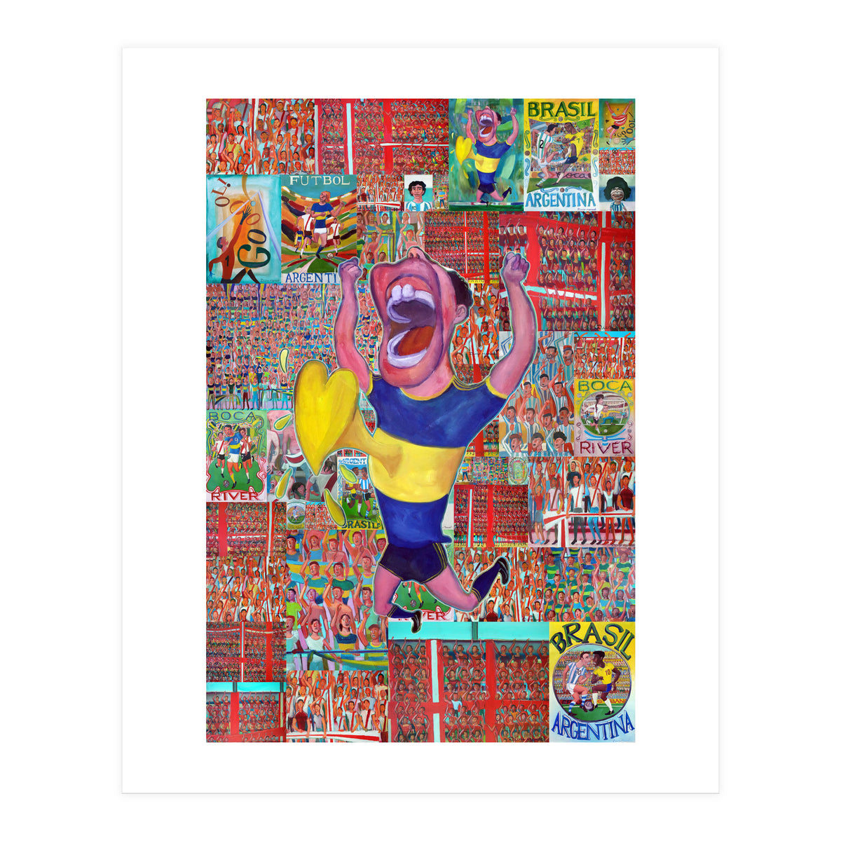 Soccer Pop 1 (Print Only)