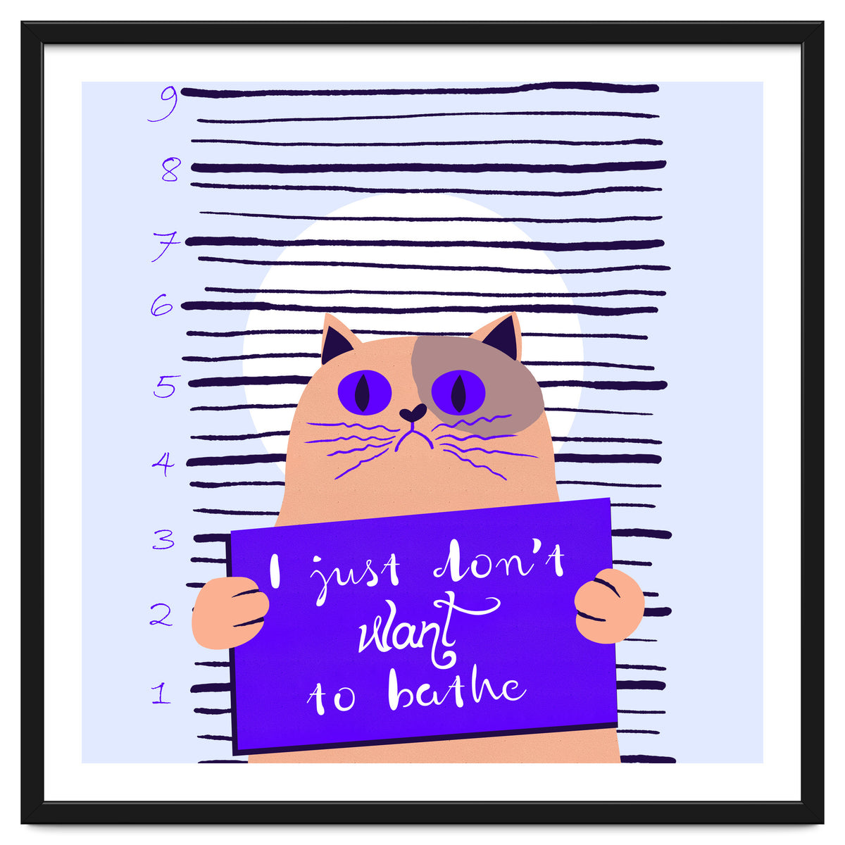 I just don't want to bathe