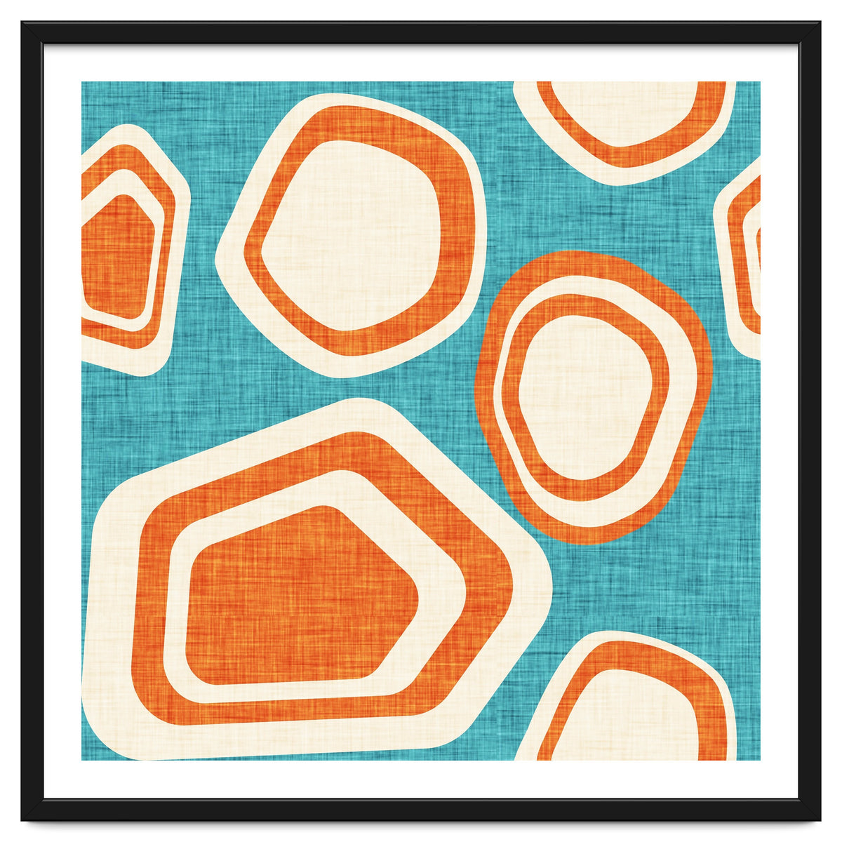 Day At The Lake Blue Orange