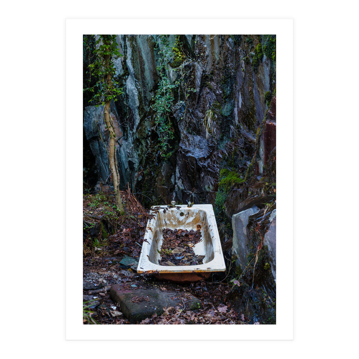Dinorwic slate quarries in Llanberis, Wales, 2 (Print Only)