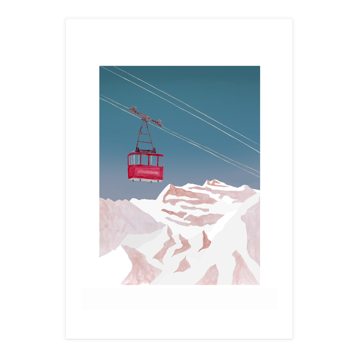 Mountain Love Lift (Print Only)