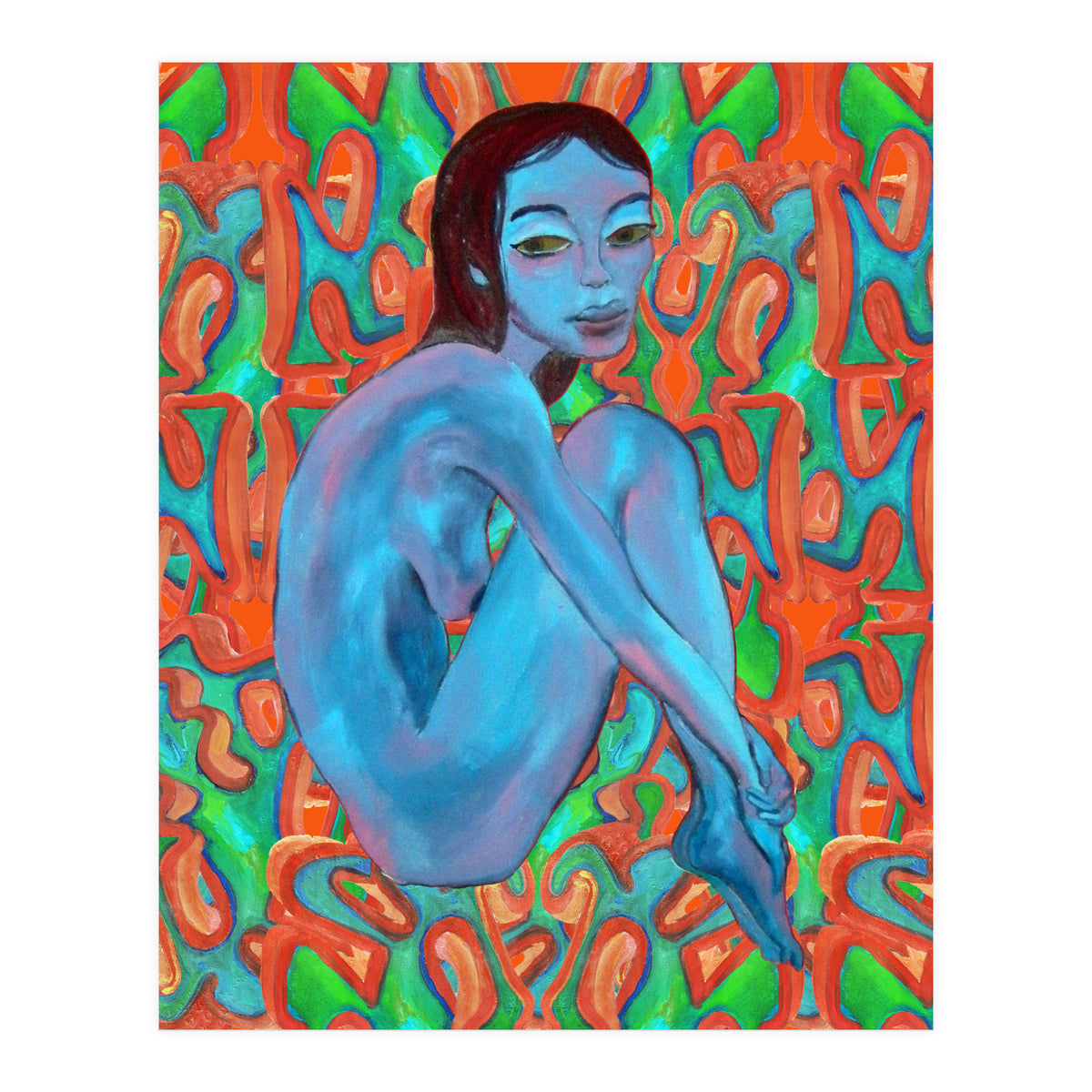 Blue Girl (Print Only)