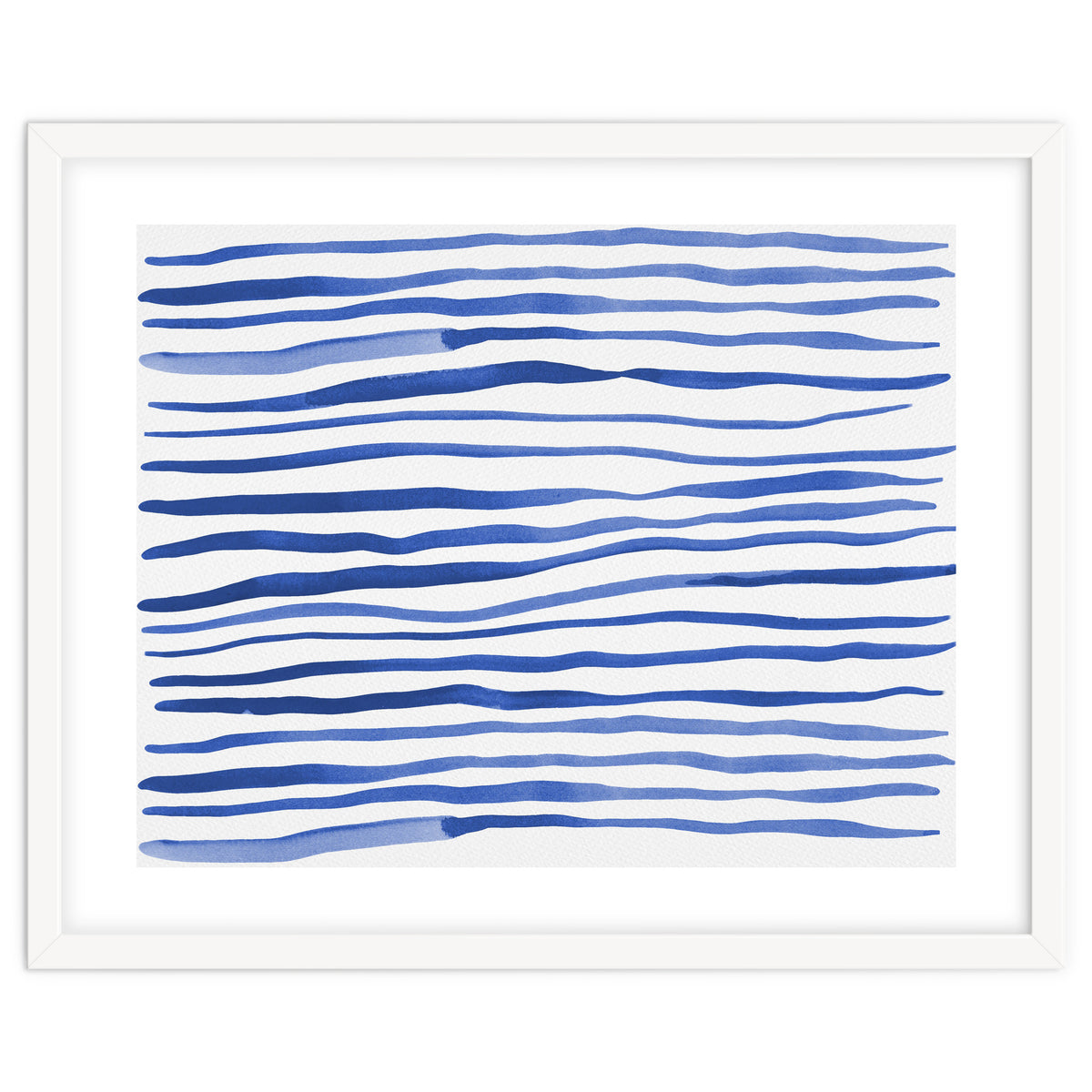 Irregular blue lines pattern