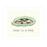 Pugs In A Pod (Print Only) thumbnail