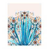 Cactus and Moroccan tiles (Print Only) thumbnail
