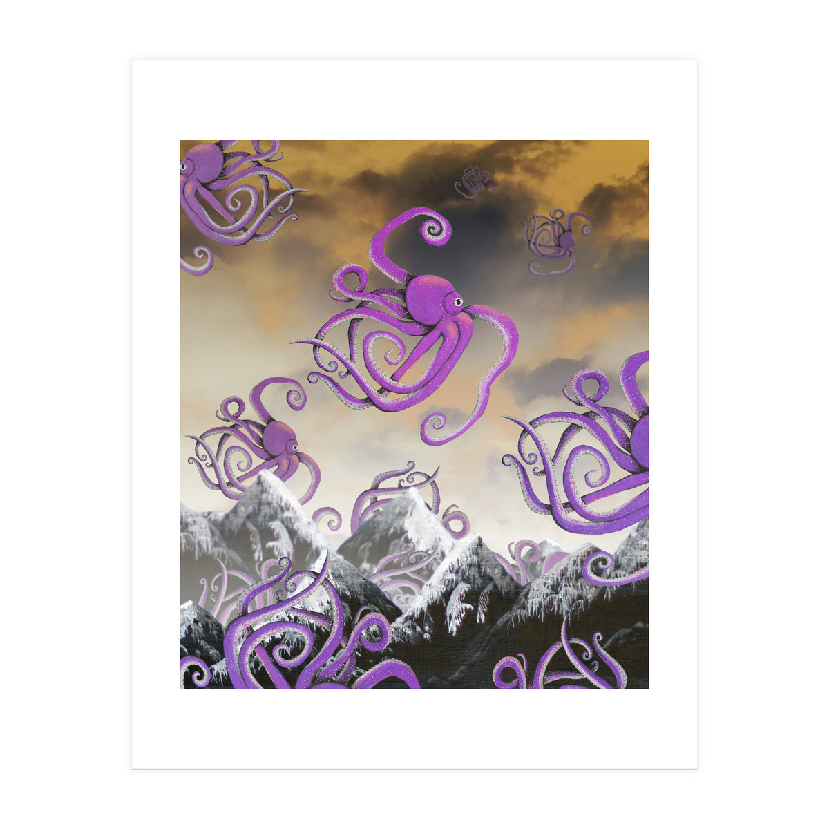 Octopus invasion (Print Only)