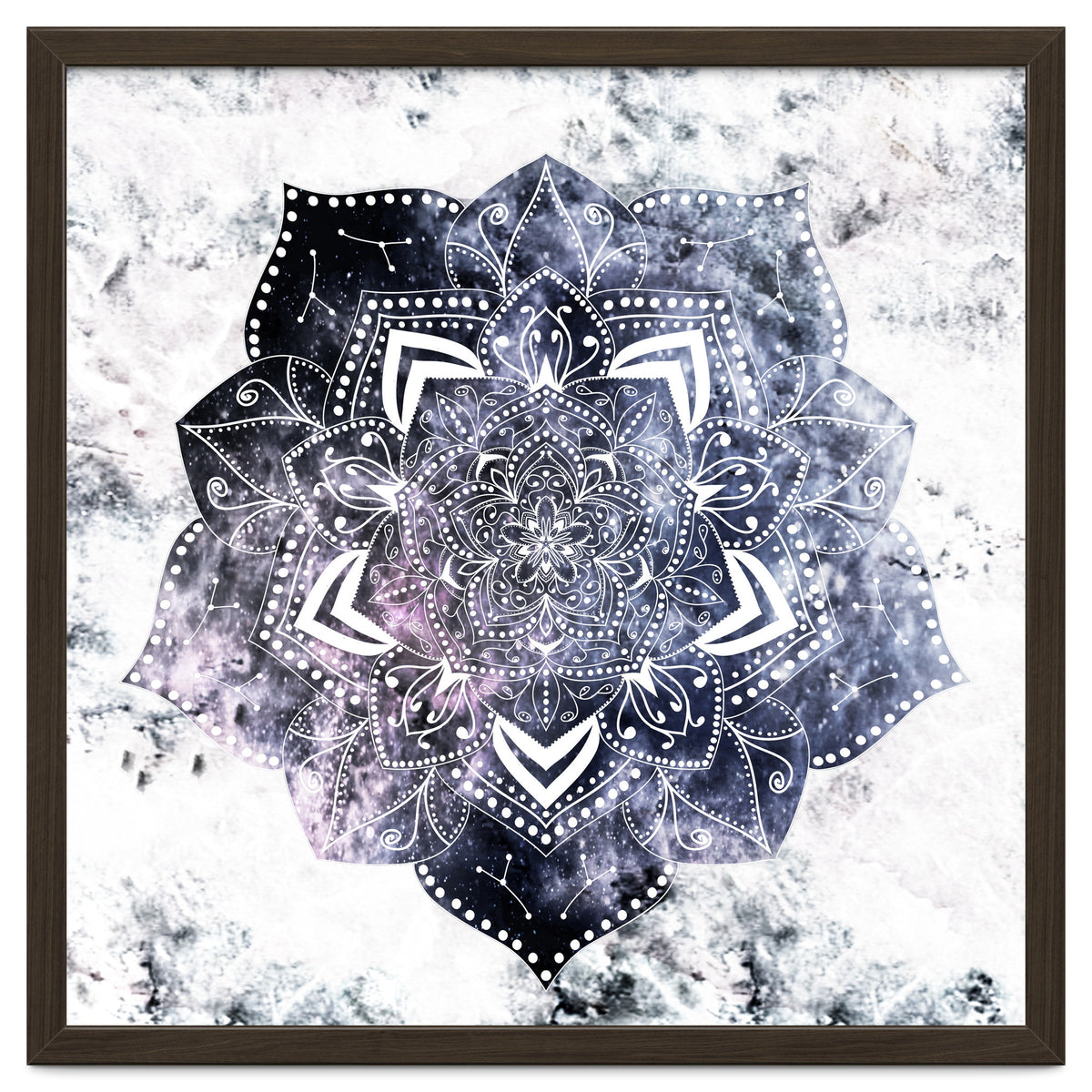 Cancer Constellation Mandala