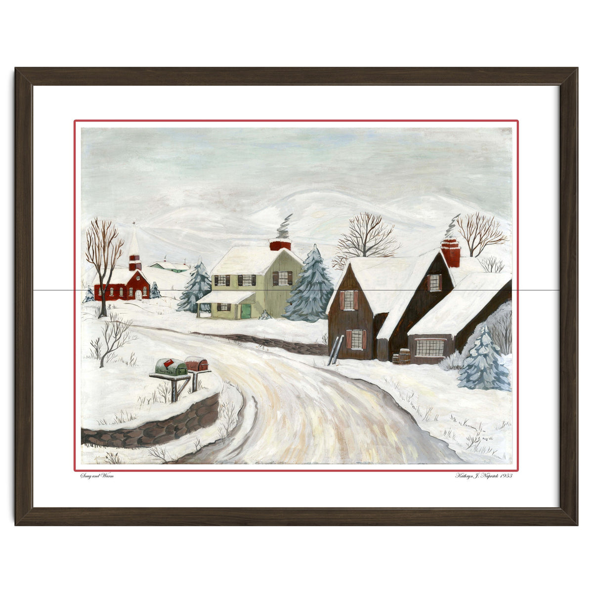 Snug & Warm Watercolor