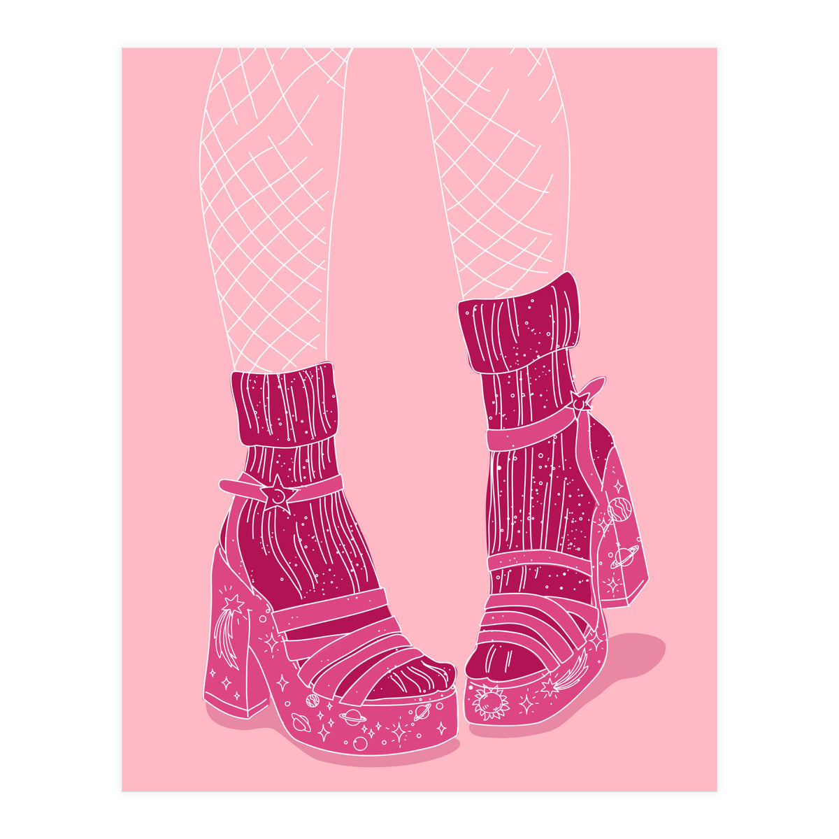 Heelsandsocks (Print Only)