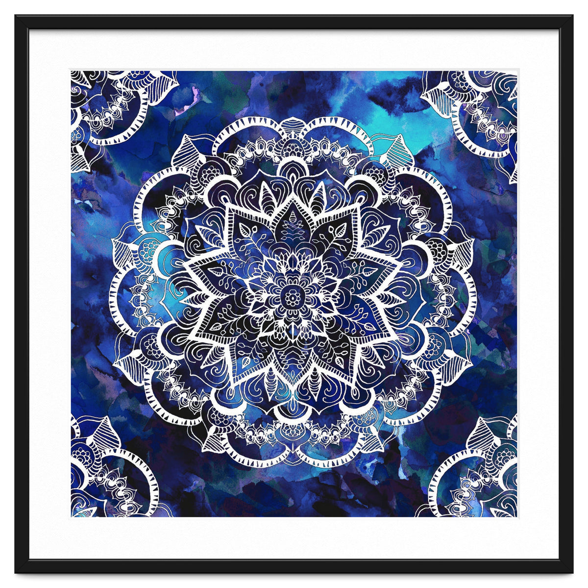 Queen Starring of Mandalas Navy