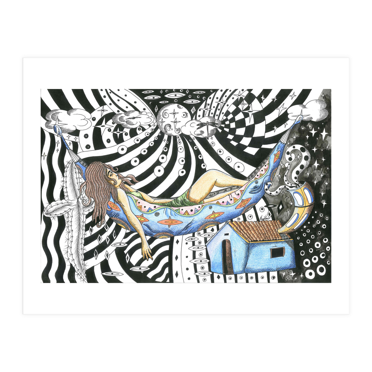 Under The Moonlight Of The Cariri (Print Only)