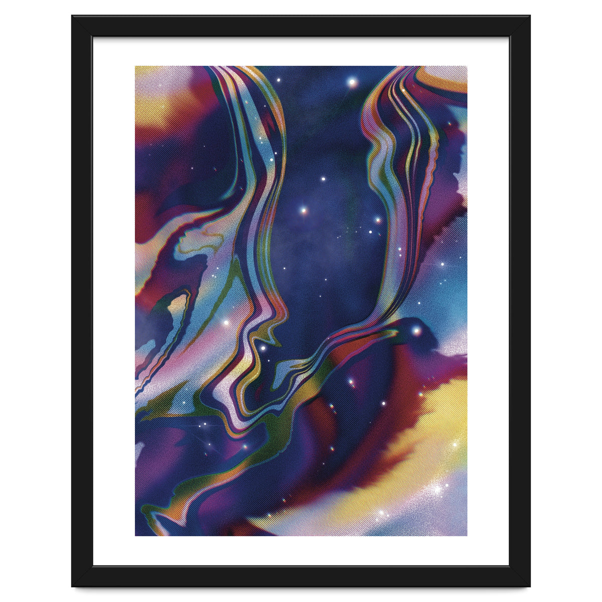 Abstract Space Star Sky Nebula