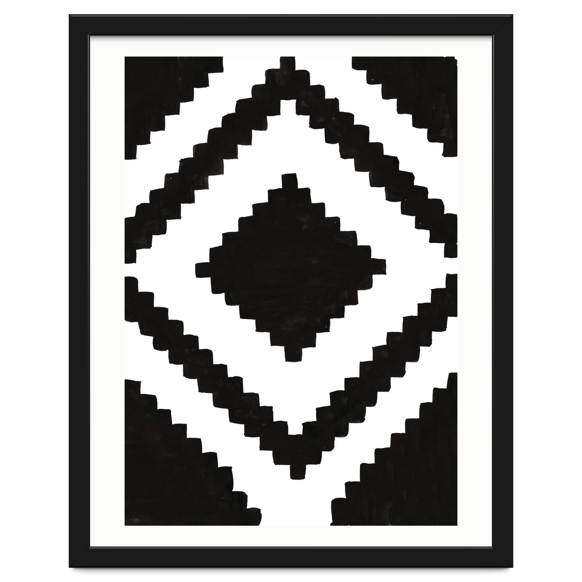 Patterns Aztec Black