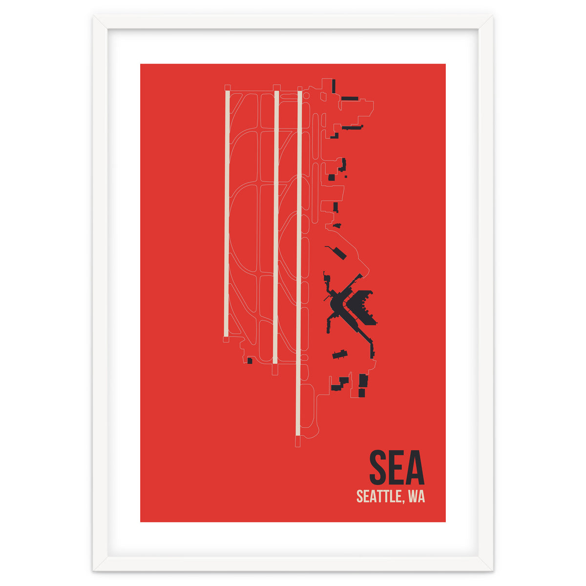 Seattle Airport Layout