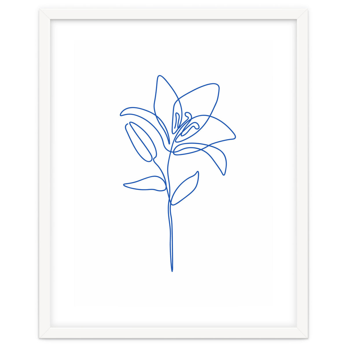 One Line Flower II