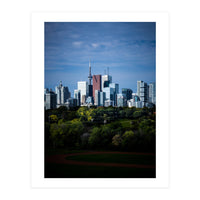 Toronto Skyline From Riverdale Park No 6 Color Version (Print Only)