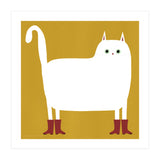 Cat 82: The rain boots (Print Only) thumbnail