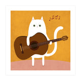 Cat 98: The rock star (Print Only) thumbnail