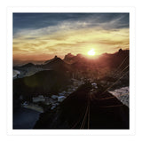 Carioca Sunset 1 1x1 (Print Only) thumbnail
