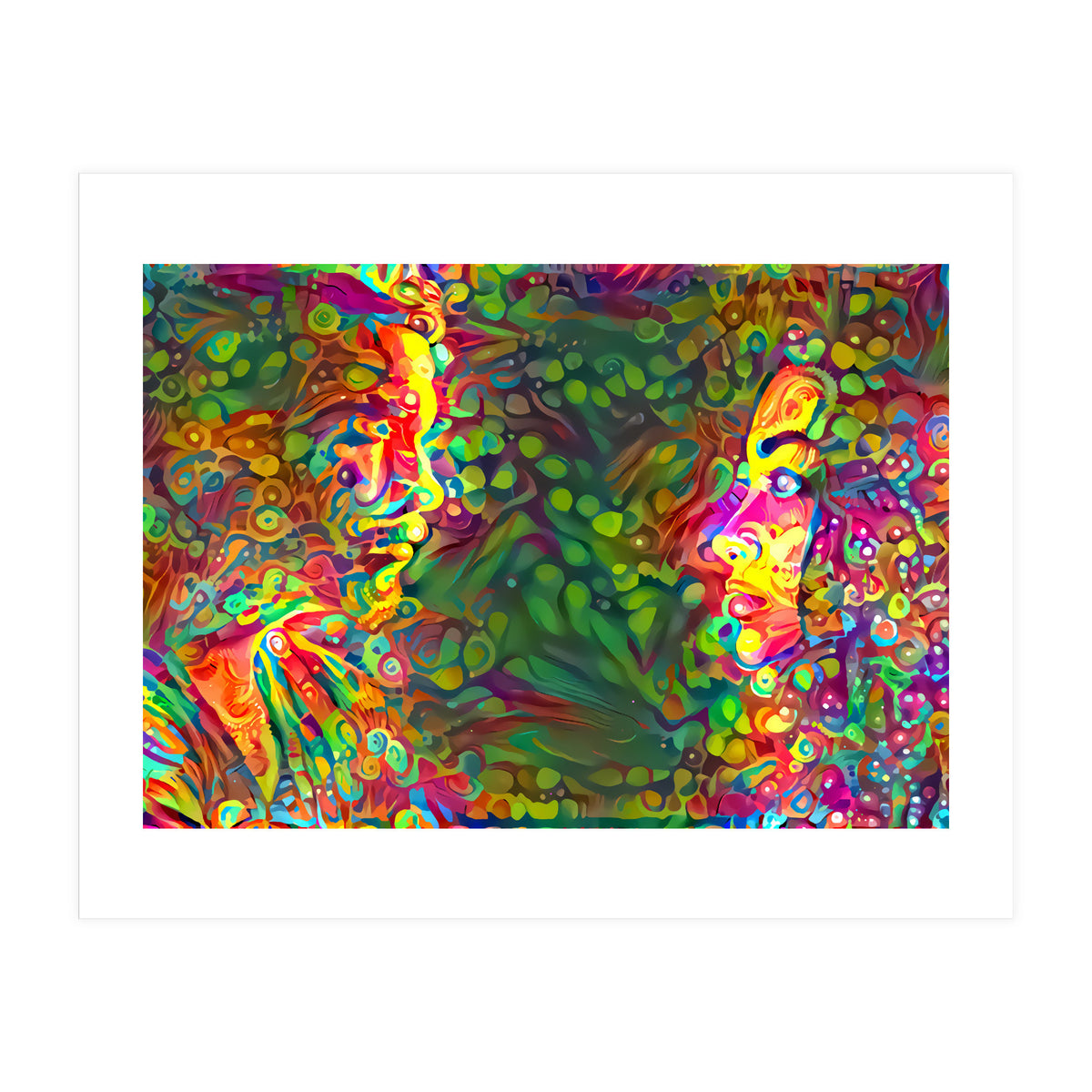 Psychedelic Hearts (Print Only)