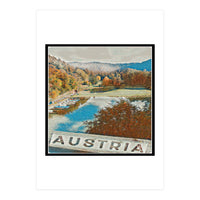 Boats on Austria. (Print Only)