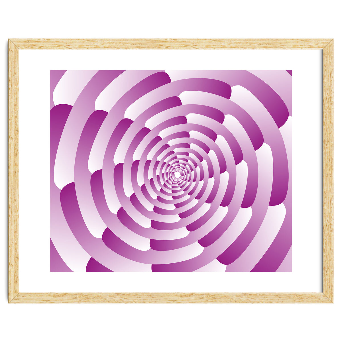 Abstract Pink Spiral