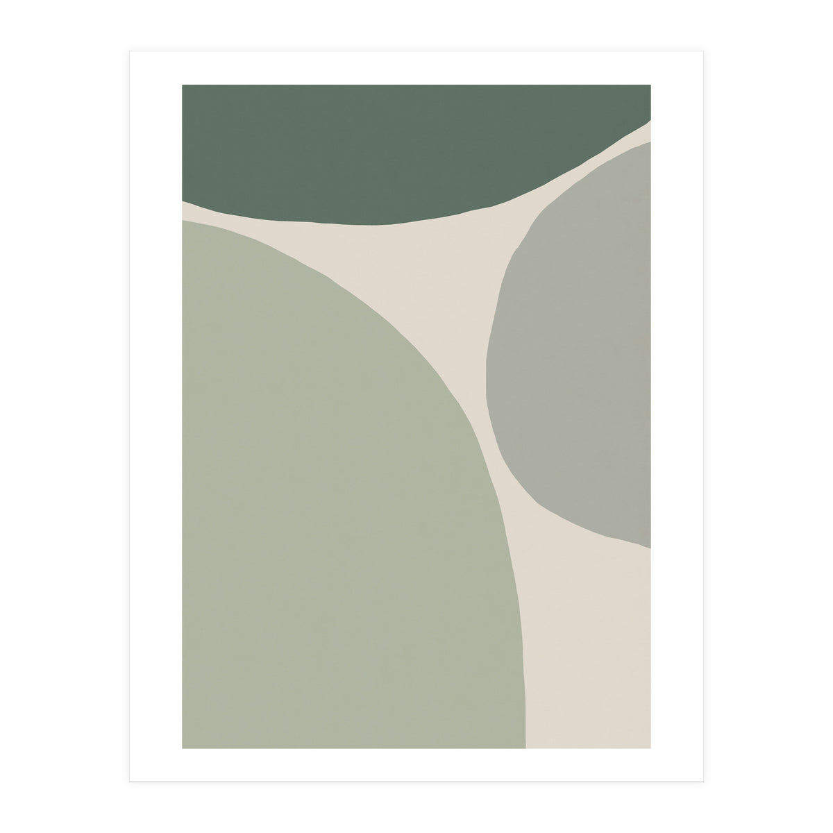 Mint Abstract (Print Only)