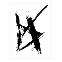 Abstract Brushstroke Print (Print Only)
