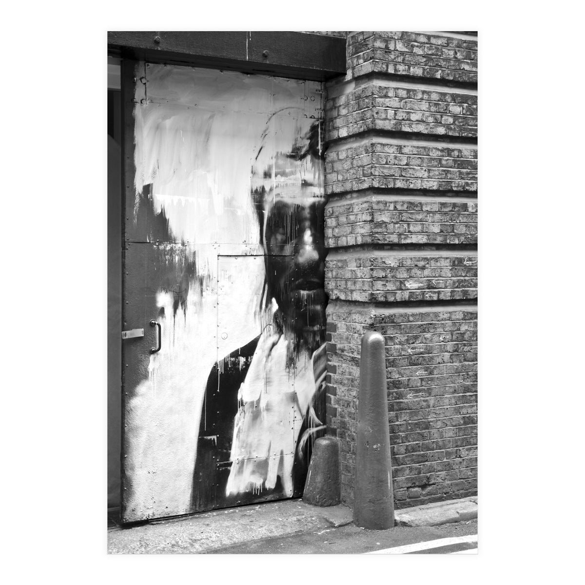 Door Portrait, Urban Art London  (Print Only)