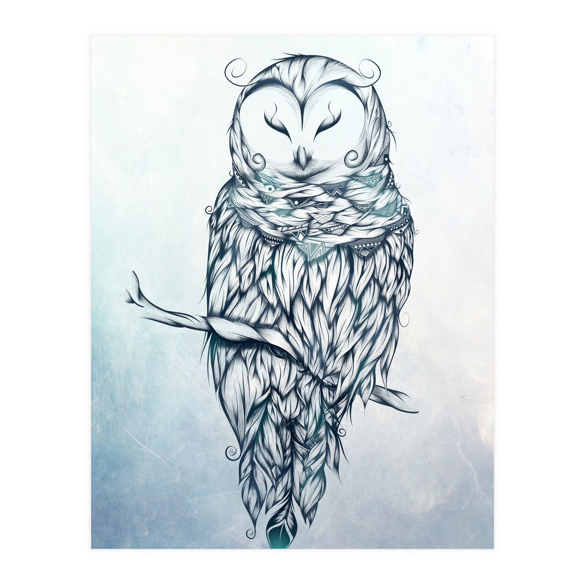 Snow Owl (Print Only)