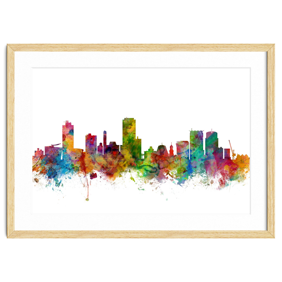 Wellington New Zealand Skyline