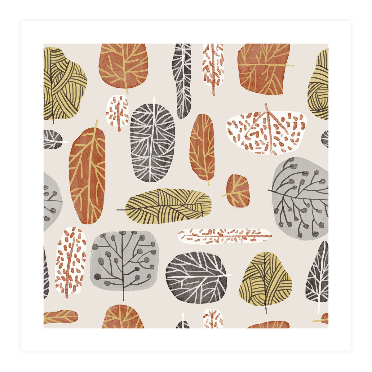 Tree Stamps (Print Only)