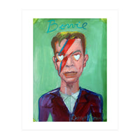 Bowie Y Corazones (Print Only)