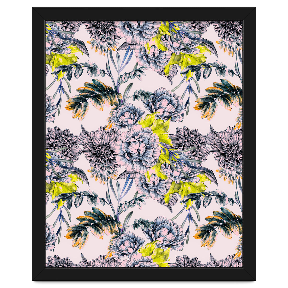 Flowering blooming in pink