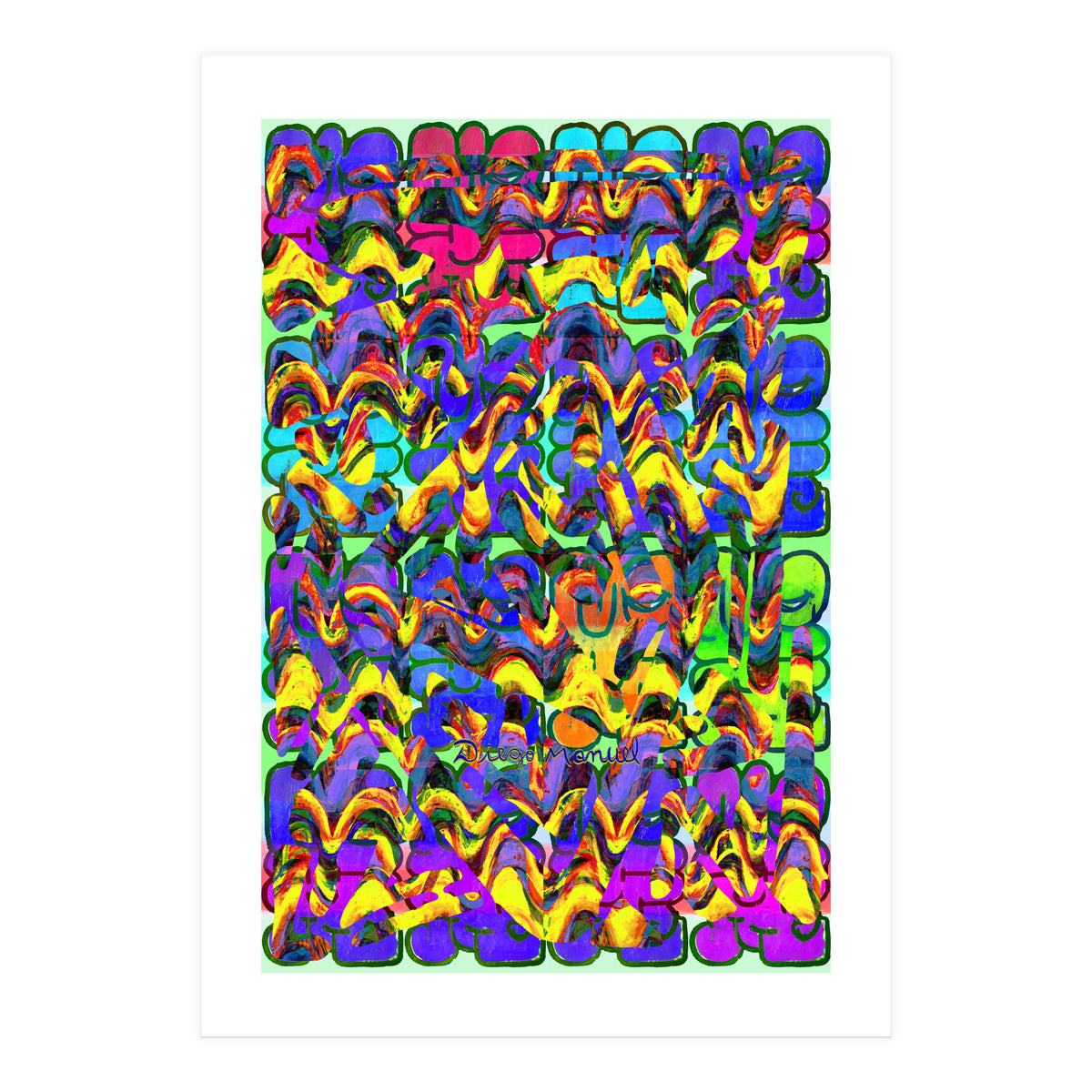 New Graffiti B 15 (Print Only)