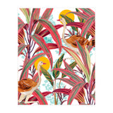 Faith Is The Bird That Feels The Light When The Dawn Is Still Dark, Vintage Botanical Nature Painting Jungle (Print Only) thumbnail