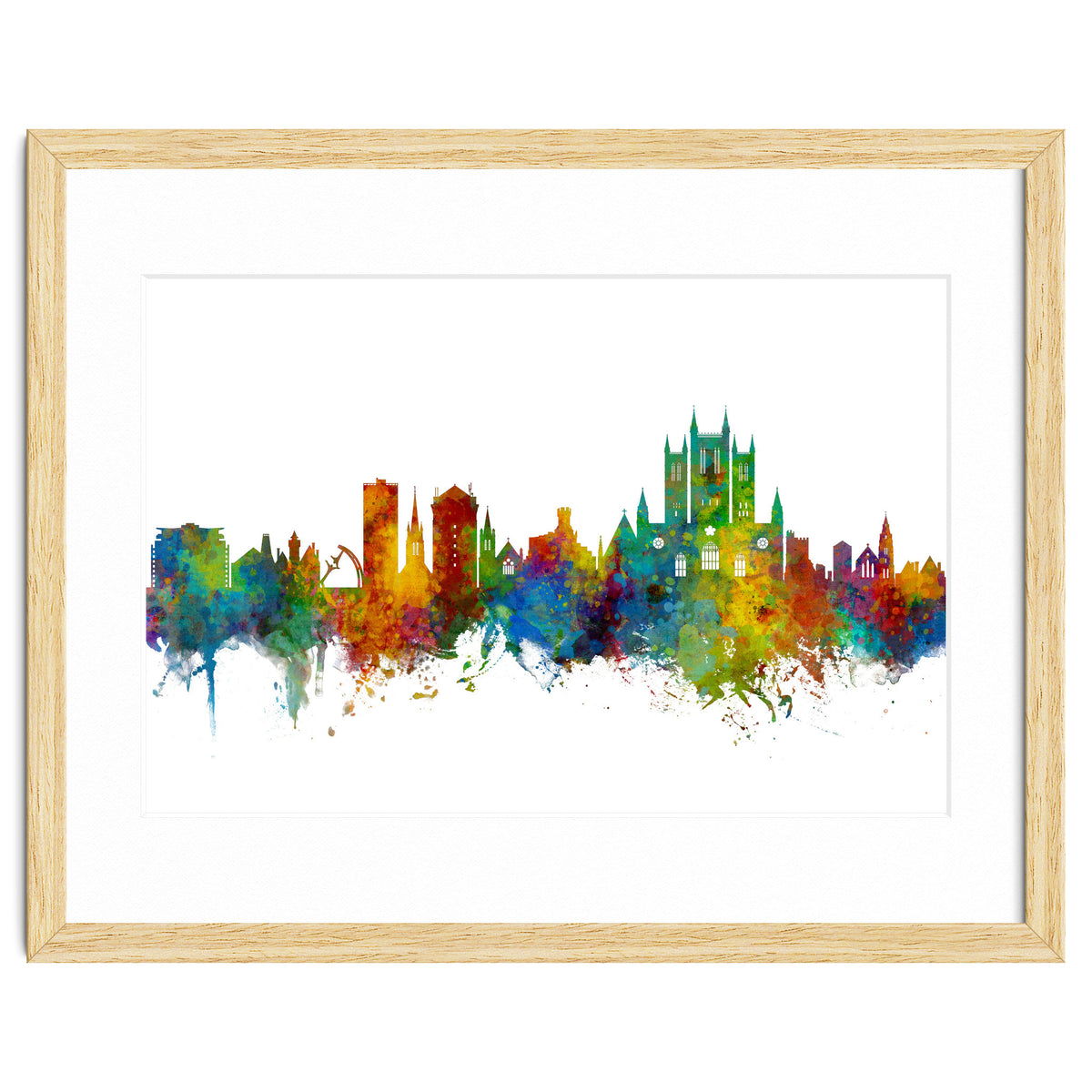 Lincoln England Skyline