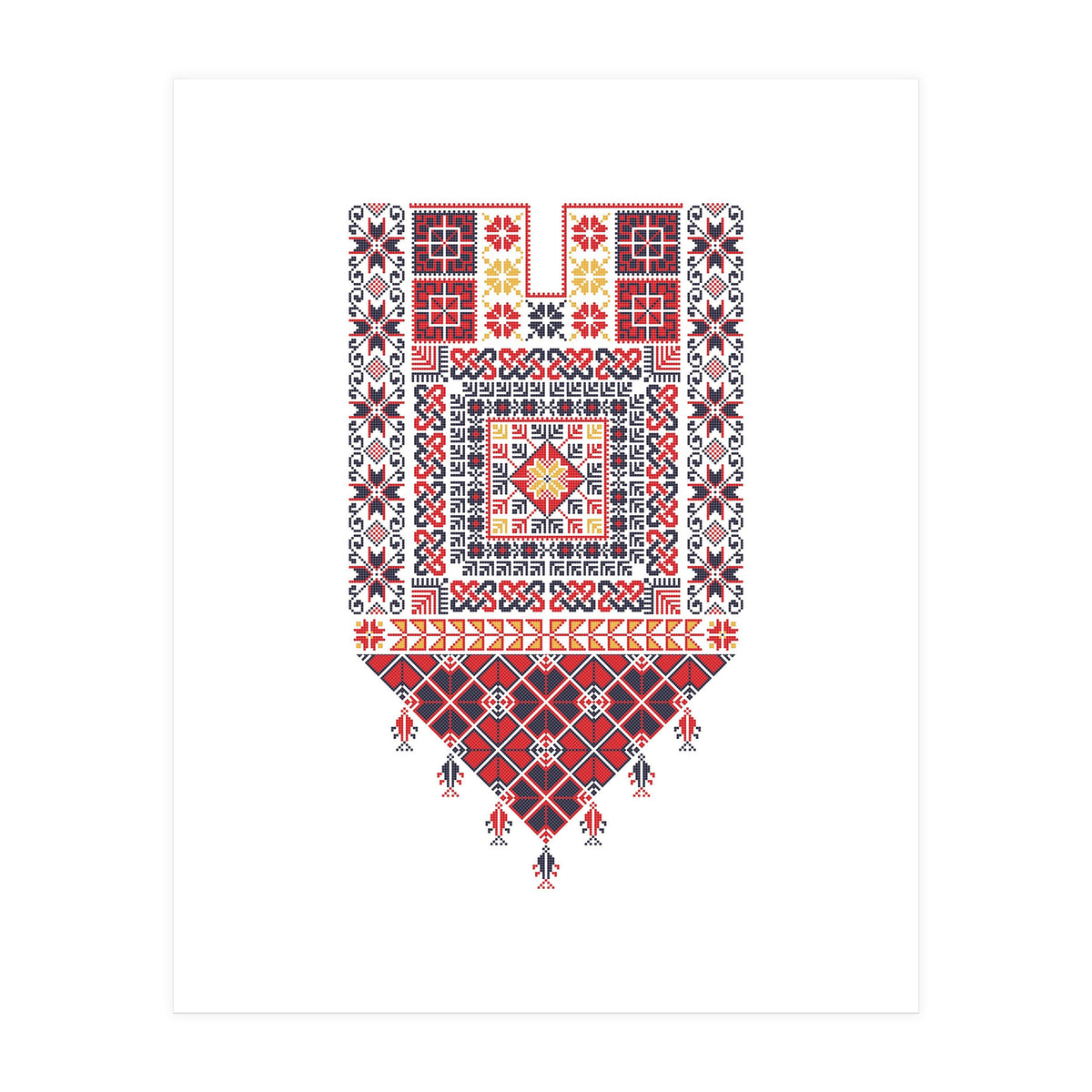 Tatreez Ornament 6 (Print Only)