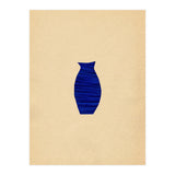 Ultramarine minimalist vase (Print Only) thumbnail