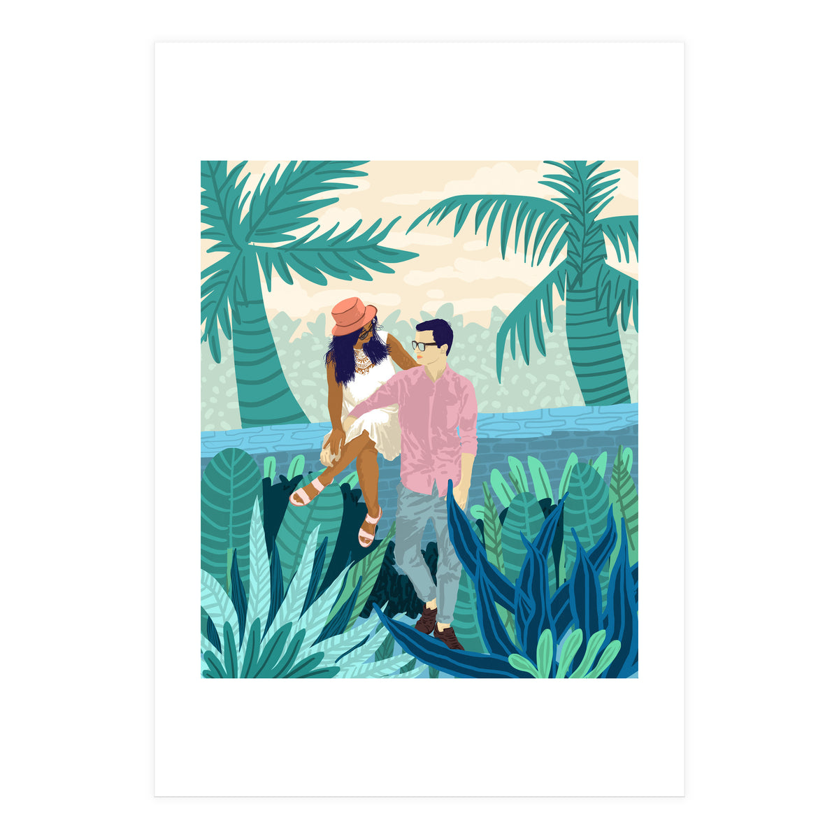 Tropical Romance (Print Only)