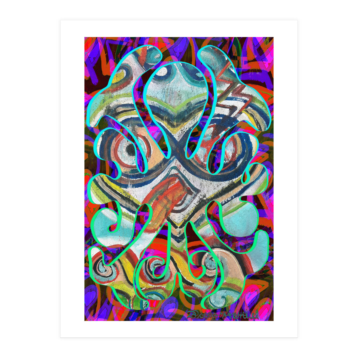 Pop Abstract 2023 Tapiz 56 (Print Only)