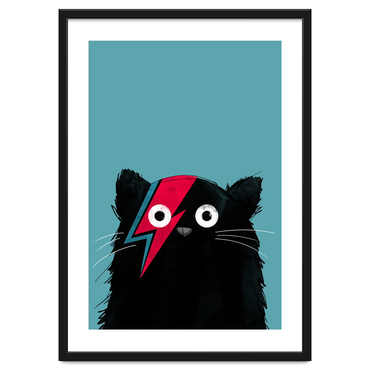 Doozal Cat Bowie Black