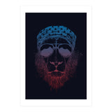 Wild Lion (dark) (Print Only) thumbnail