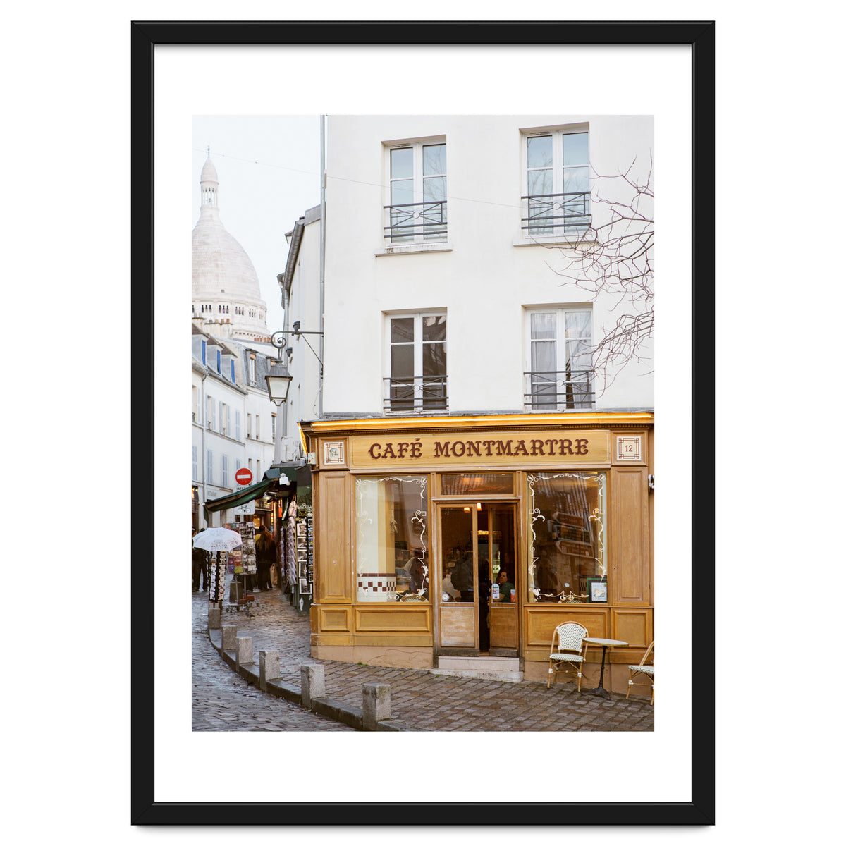 Cafe Montmartre in Paris