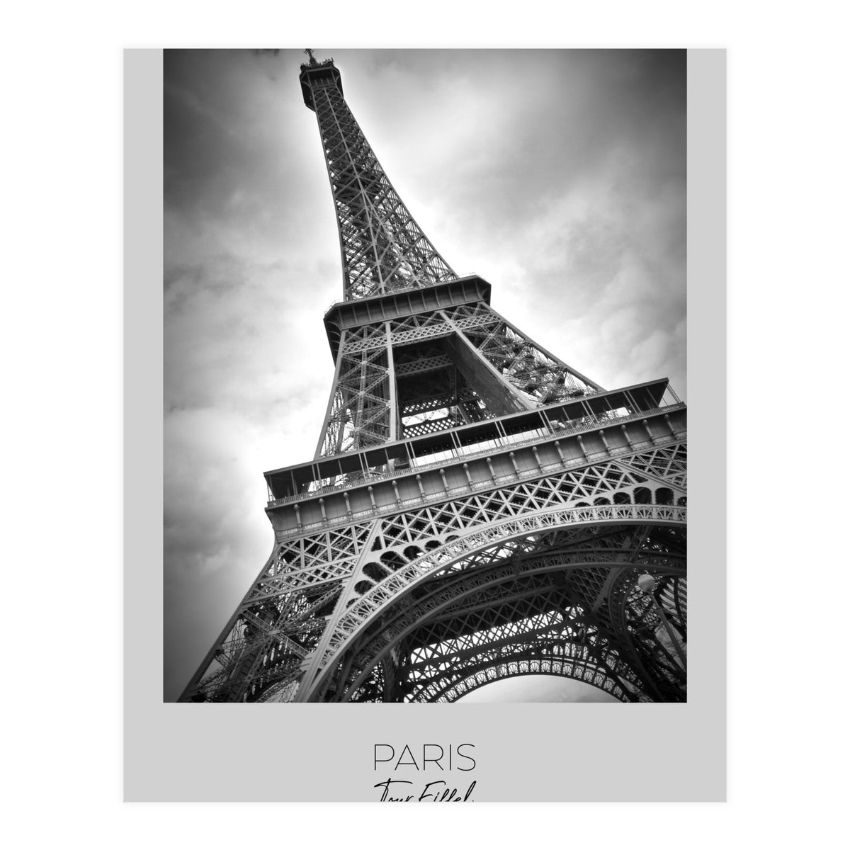 In focus: PARIS Eiffel Tower  (Print Only)